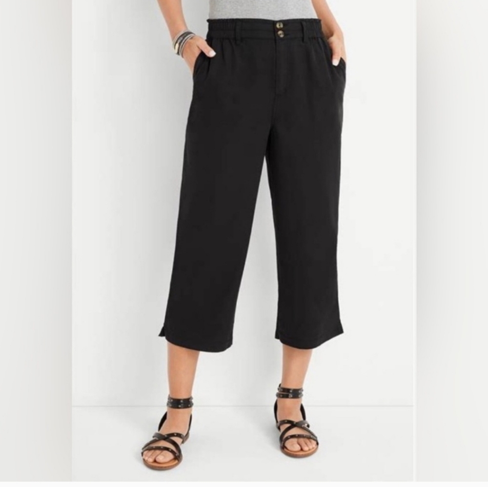 Maurices Weekender Wide Leg Crop NWT Multiple Sizes!